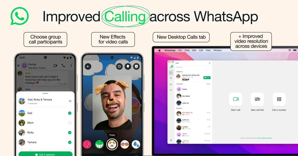 Actualizadas las funciones de videollamada en WhatsApp Un icono para las nuevas funciones de videollamada de WhatsApp