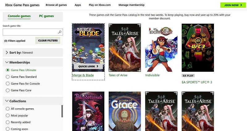Juegos que desaparecerán de Game Pass en febrero