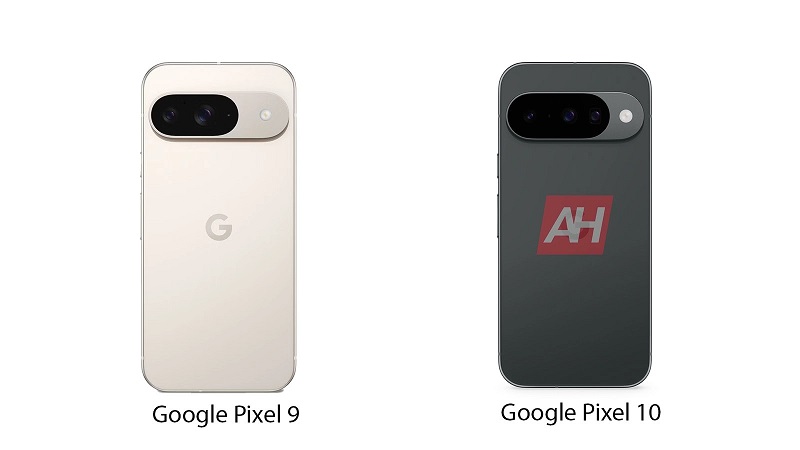 Comparación de cámaras entre el Pixel 10 y el Pixel 9a