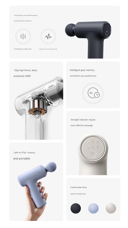 Xiaomi Mijia Fascia Gun 3 Mini Edition - Imagen 1