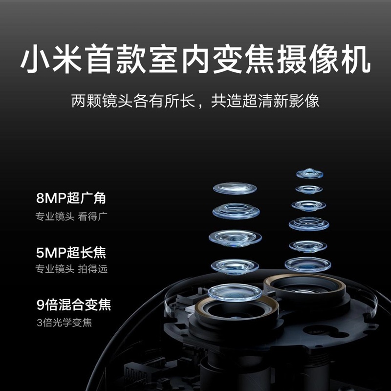 Cámara Xiaomi con lente telefoto de 5MP