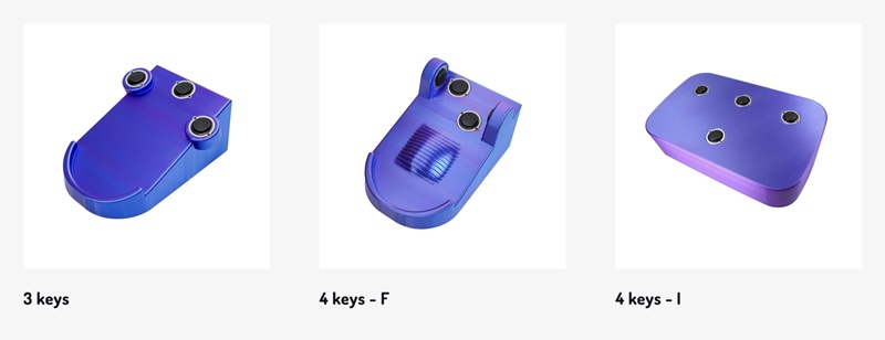 Modelos de Foot Keyboard de Varmilo