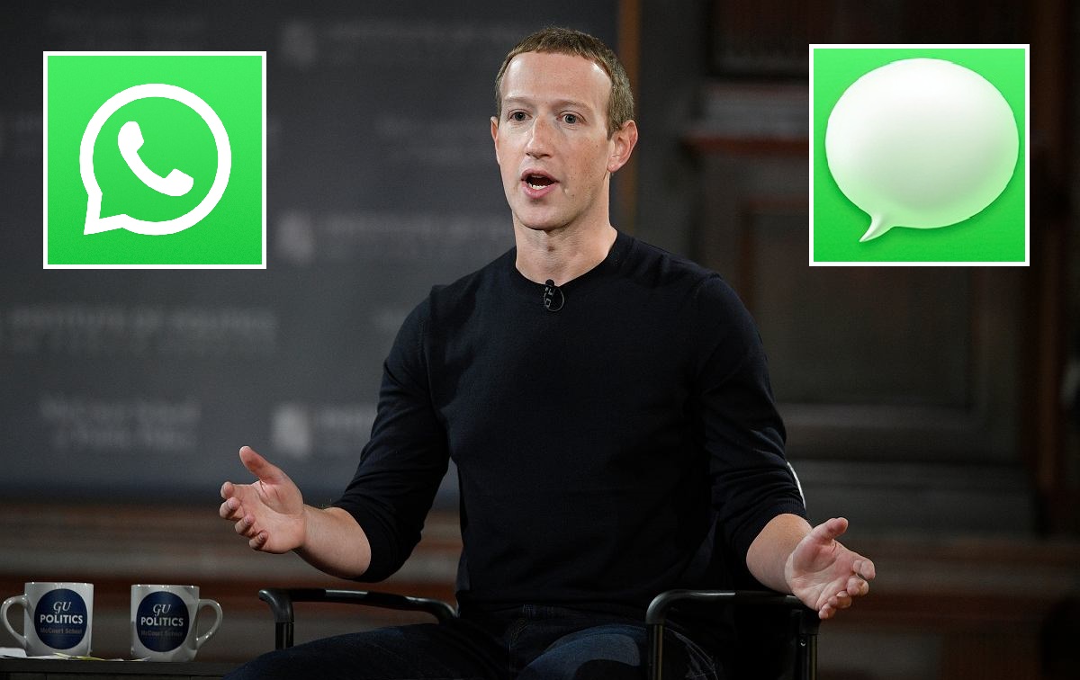Mark Zuckerberg nombró las ventajas de WhatsApp sobre iMessage Mark Zuckerberg nombró las ventajas de WhatsApp sobre iMessage