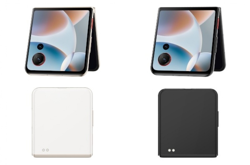 Modelo ZTE Nubia Flip3 en la Exposición