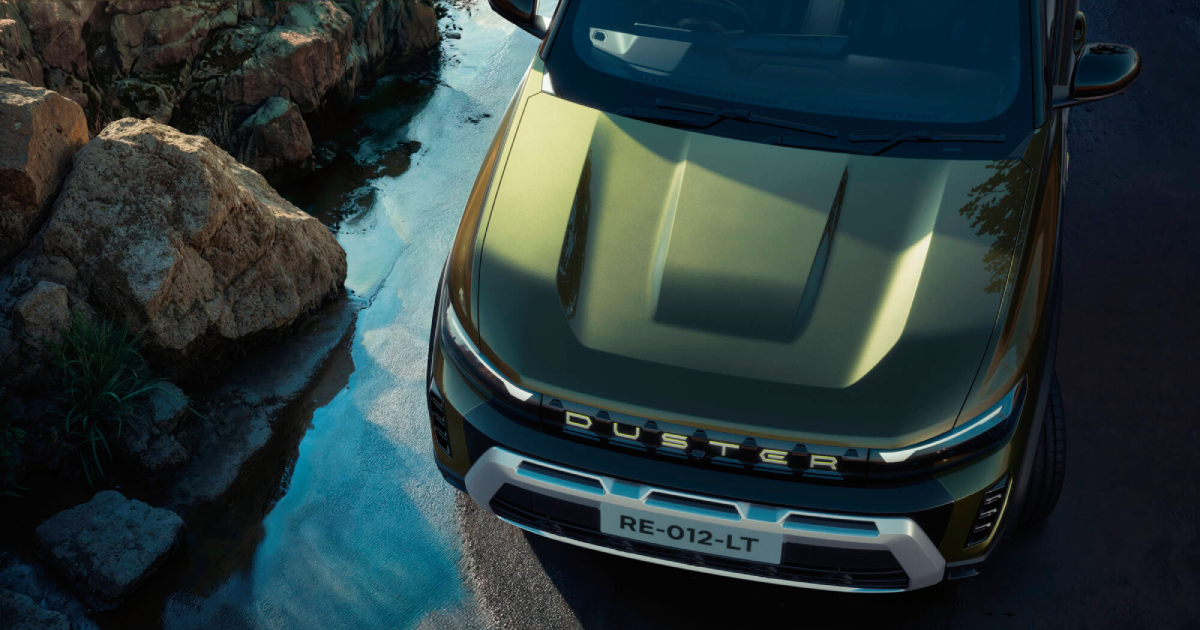 Parte delantera del nuevo Renault Duster