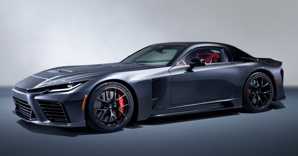 Moviendo GR GT en la pista