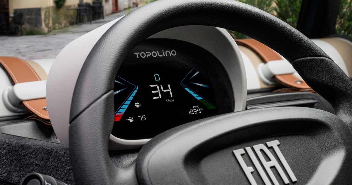 Fiat Topolino - Vista frontal