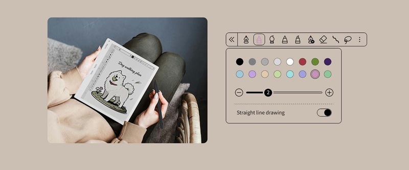 Accesorios para Bigme B10: teclado-funda y lápiz
