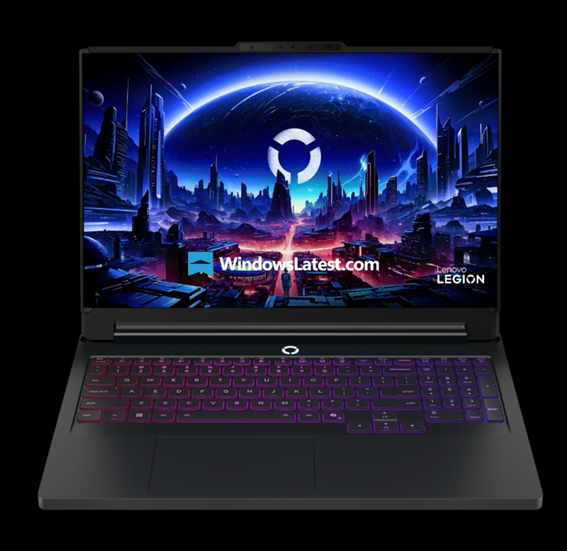 Render de la laptop Lenovo Legion Pro Rollable