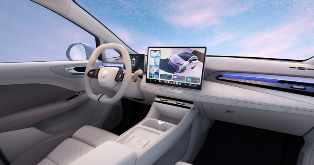 Imagen de vista lateral MG4 Anxin Edition