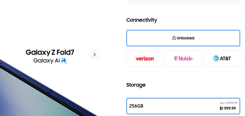 Galaxy Z Fold 7 y Z Flip 7