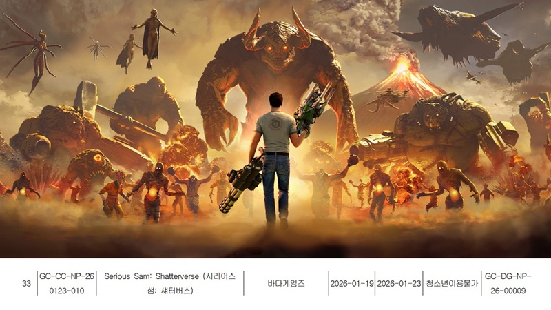 Portada del juego Serious Sam: Shatterverse