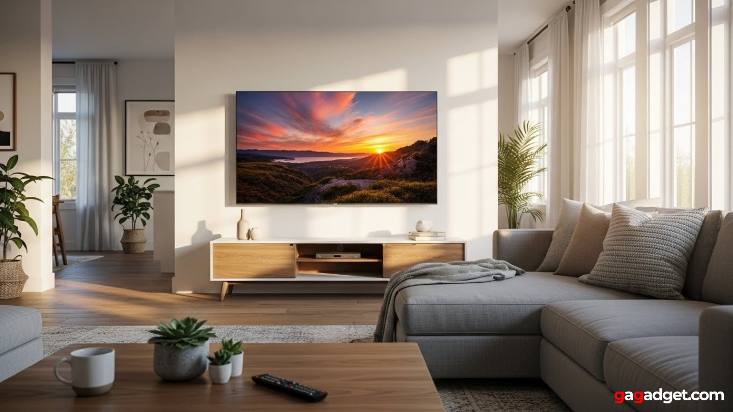 4K TV 55 pulgadas salón