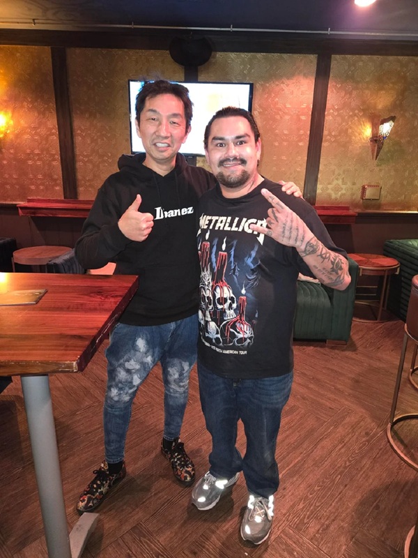 TheAnthony247 y Akira Yamaoka en San Diego después del concierto