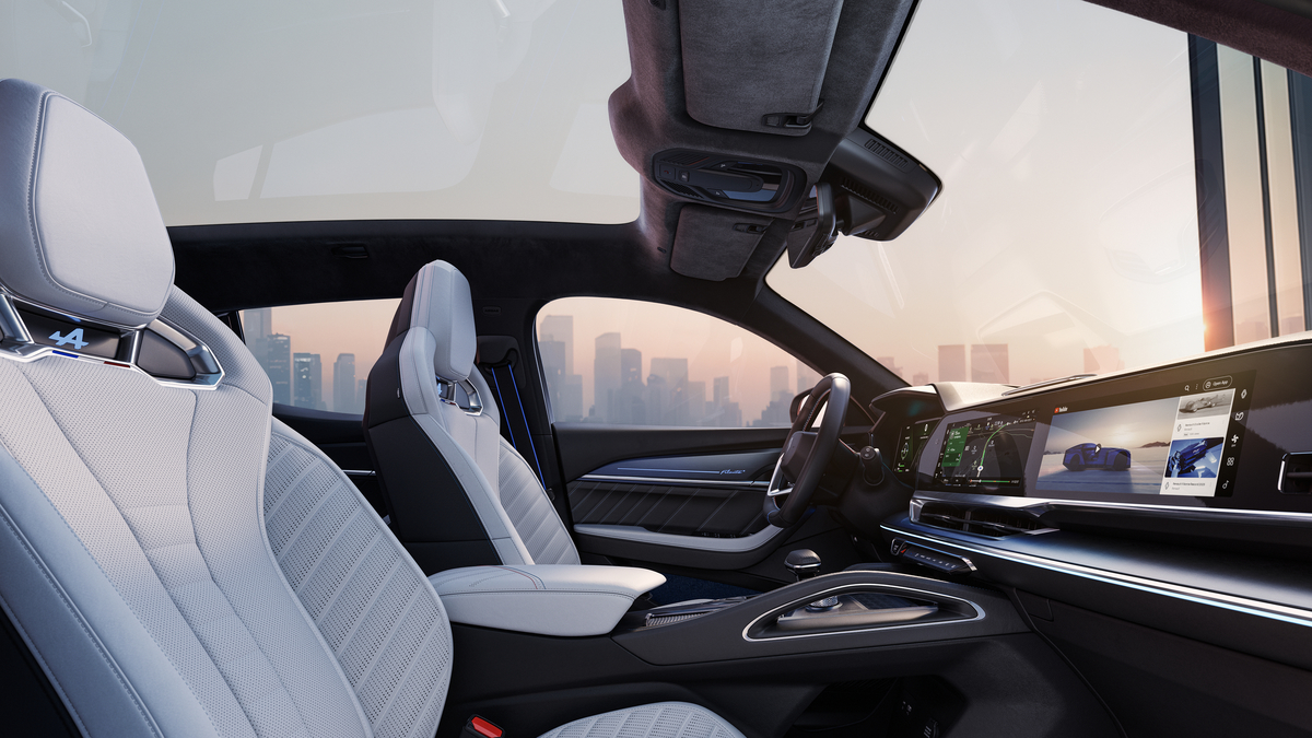 Vista trasera del Renault Filante