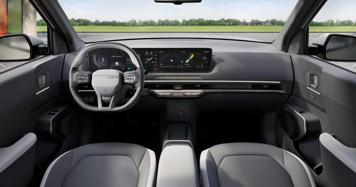 Crossover eléctrico Kia EV2 – vista frontal