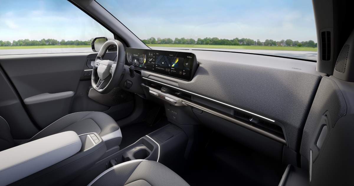 Crossover eléctrico Kia EV2 – vista trasera