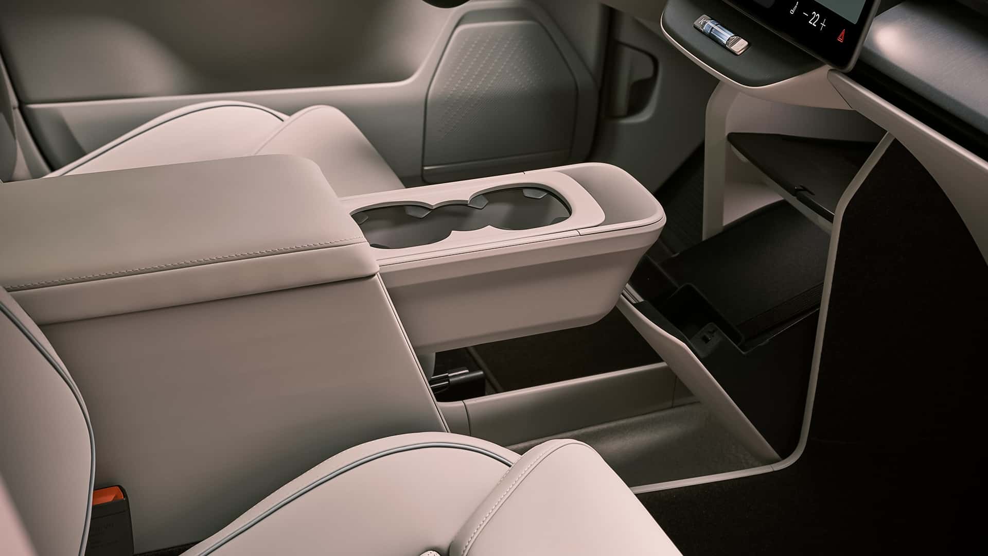 Vista desde arriba en el Volvo EX60