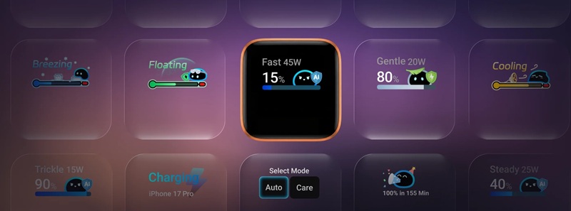 Cargador Anker Nano 45W con tecnología GaN