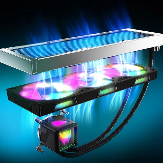 Apariencia del Acer Predator Orion 7000 desde otro lado