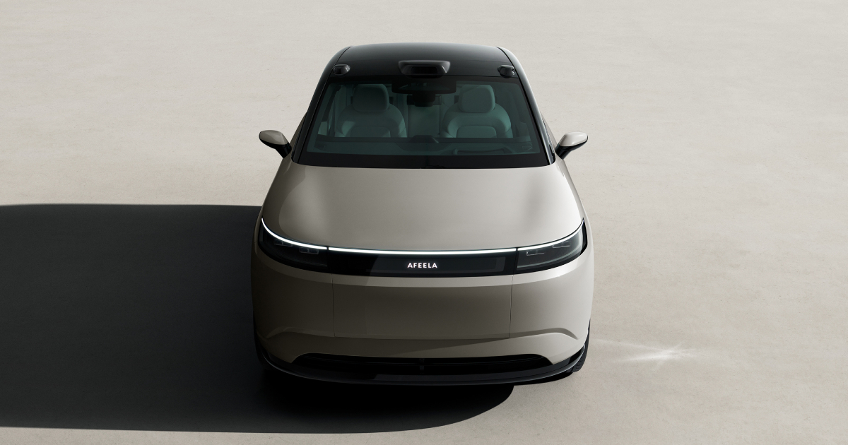 AFEELA Prototype 2026 - vista lateral izquierda