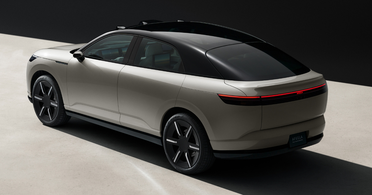 AFEELA Prototype 2026 - vista trasera