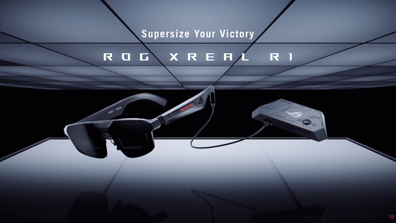 Imagen de las gafas de juegos ASUS ROG XREAL R1 AR