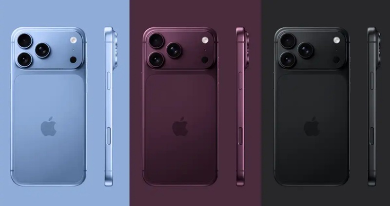 Renders del iPhone 18 Pro en diferentes colores
