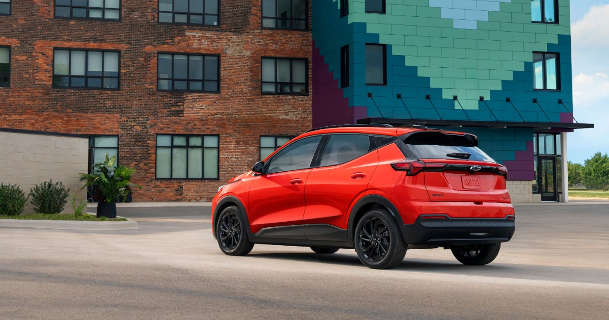 Chevrolet Bolt 2027 Vista Trasera