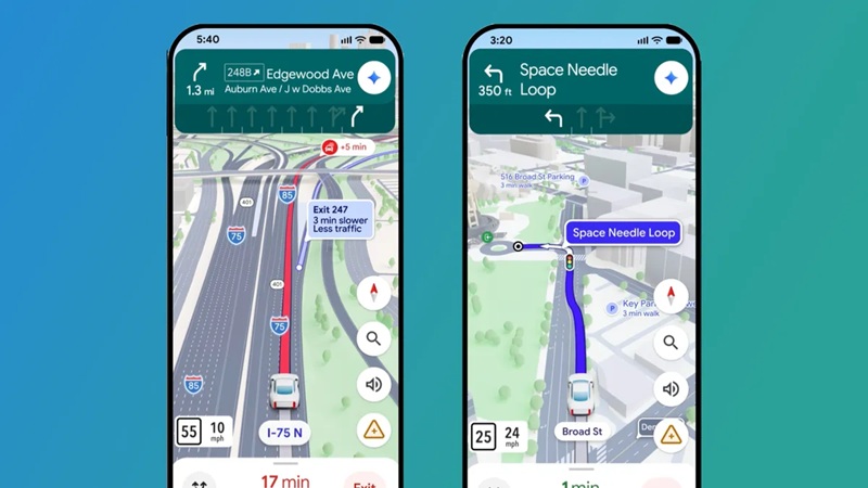 Navegación Inmersiva en Google Maps