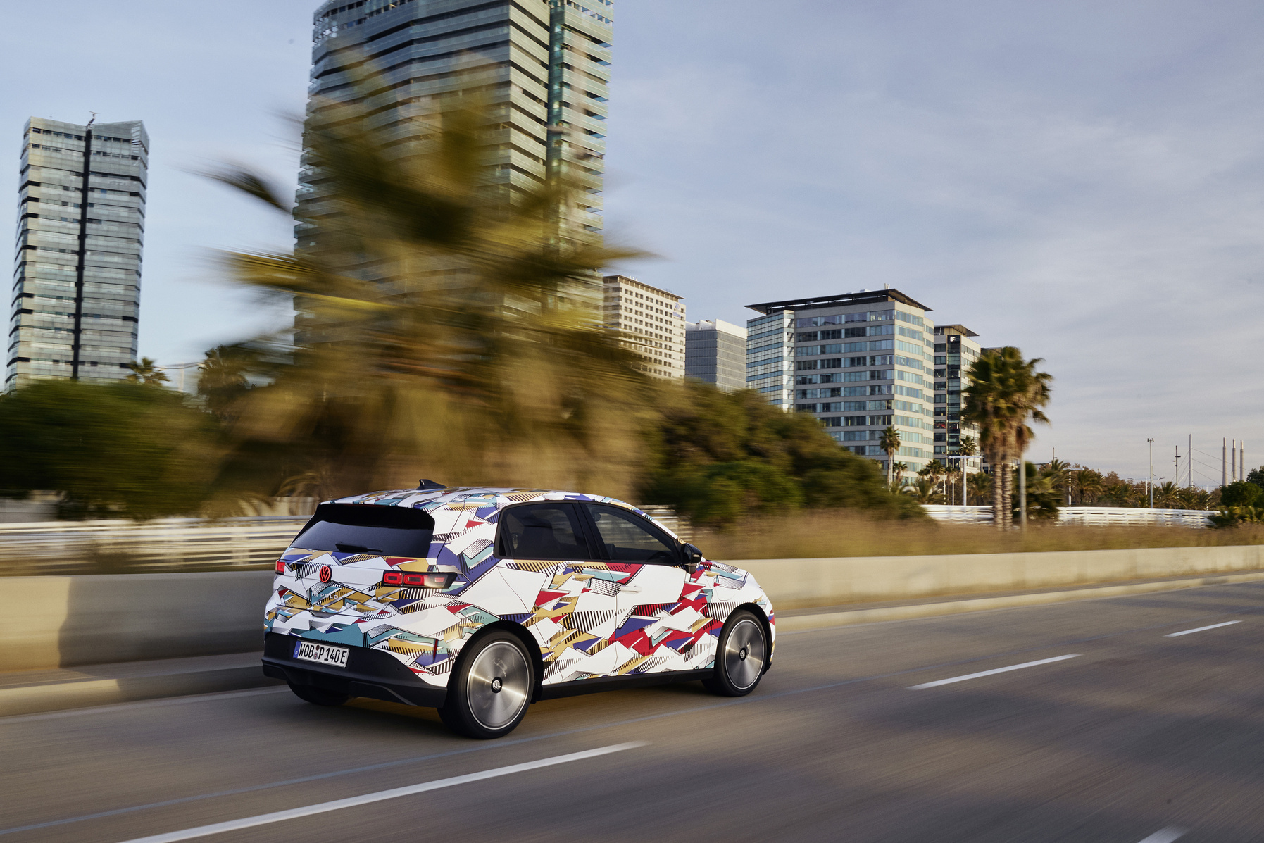 Pantalla táctil del sistema multimedia del Volkswagen ID. Polo