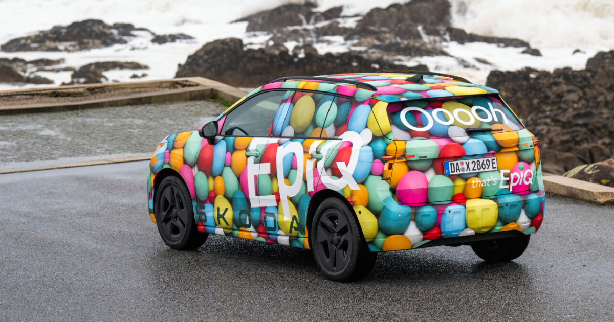 Interior de Škoda Epiq