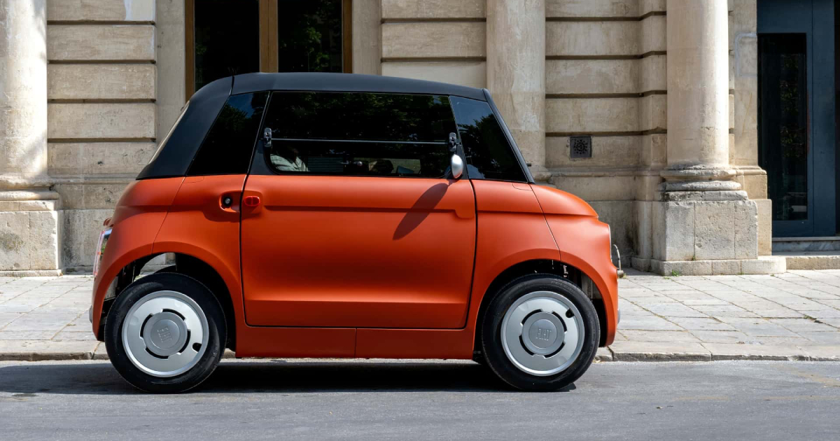 Fiat Topolino Corallo 2026 - Vista lateral