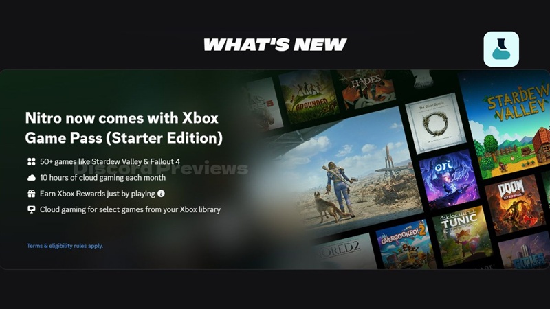 Teaser Xbox Game Pass Starter Edition