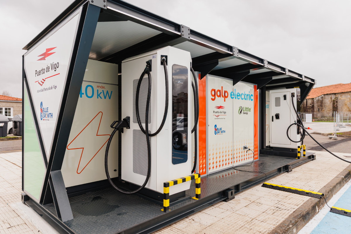 Baterías del Nissan Leaf en el sistema Green Charge Flex