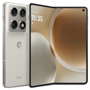 Vista frontal de Motorola Razr Fold