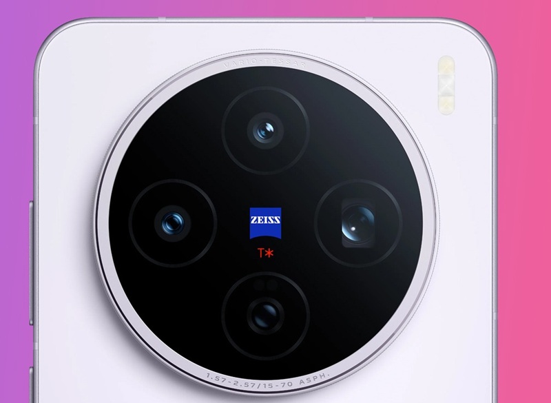 Smartphone Vivo X200T con cámara triple