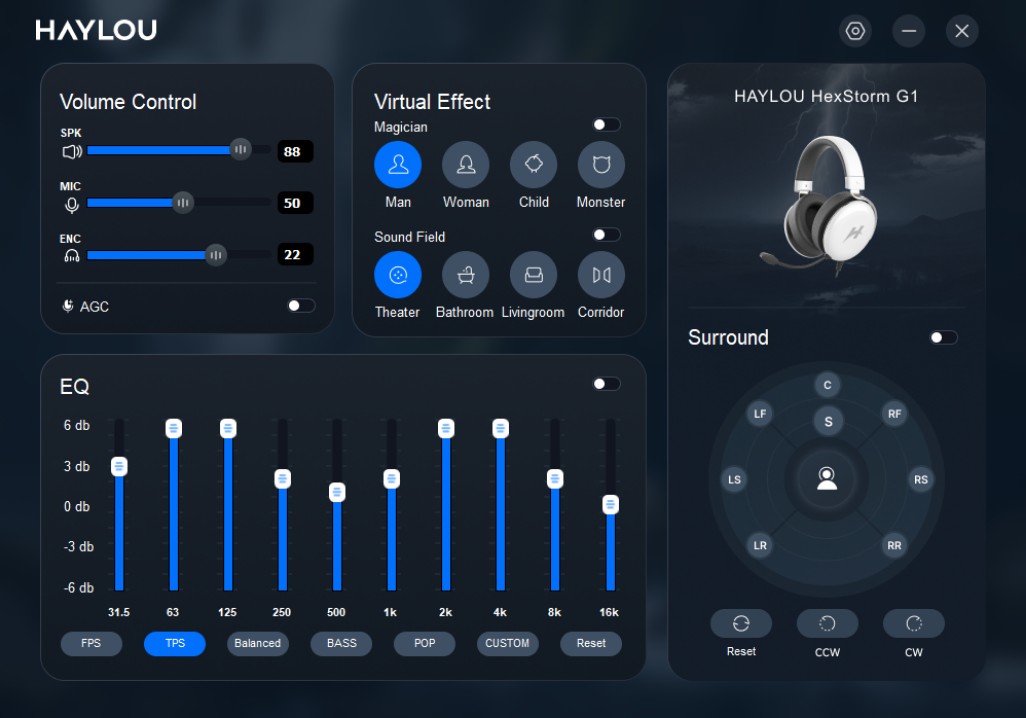 Configurar el sonido en la aplicación Haylou