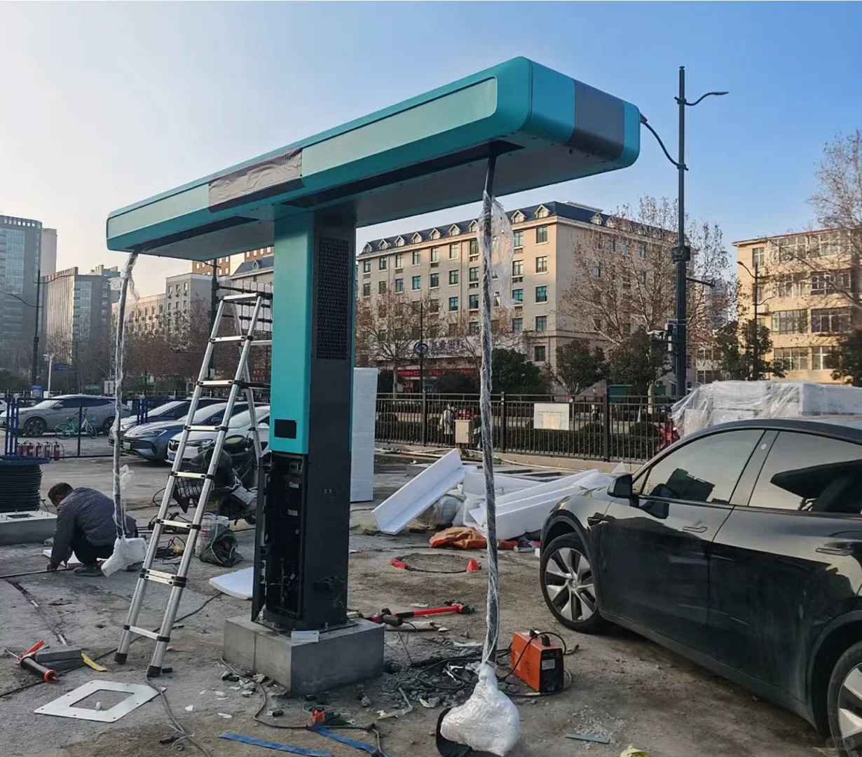 Primera generación de estación de carga BYD