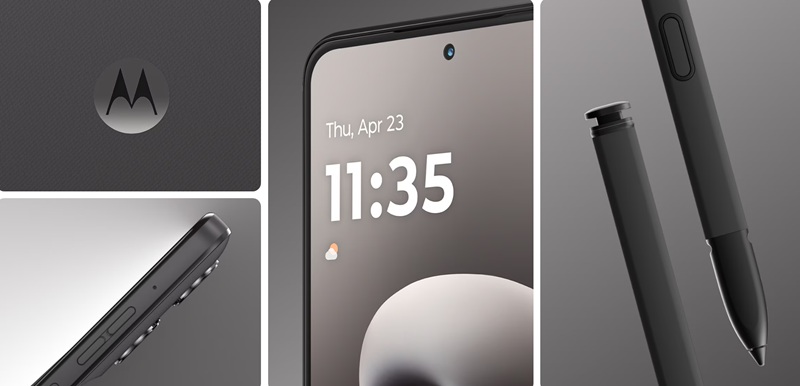 Panel trasero del Moto G Stylus 2026