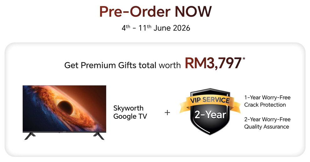 Regalo de TV Skyworth Google