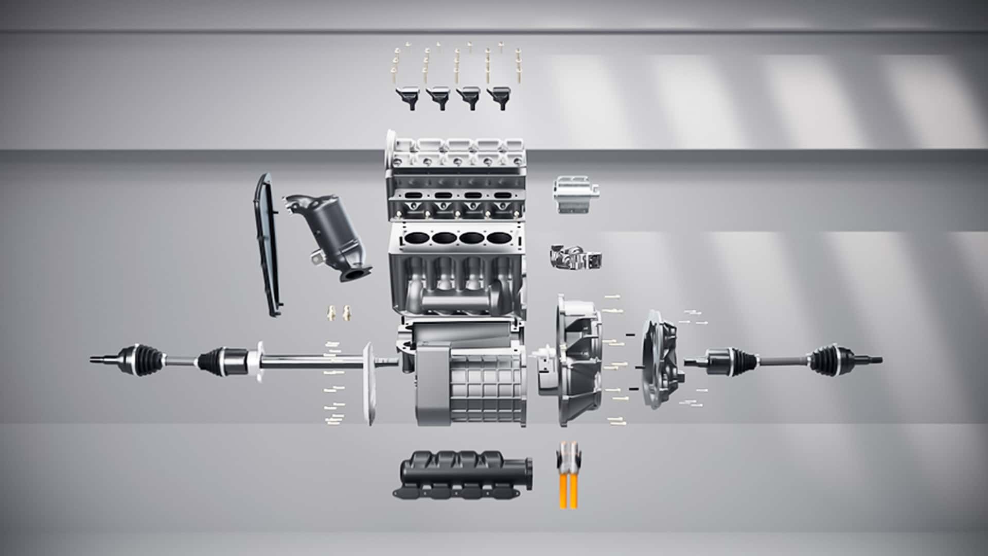 Imagen Concepto Motor Híbrido Horse Powertrain 2