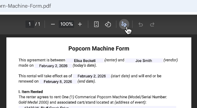 Edición de PDF en Chrome