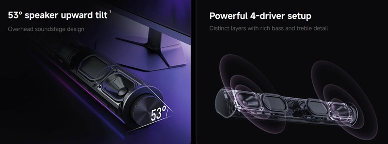 Sistema de sonido de Xiaomi con iluminación RGB