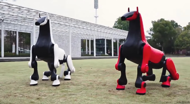 Foto del robo-caballo