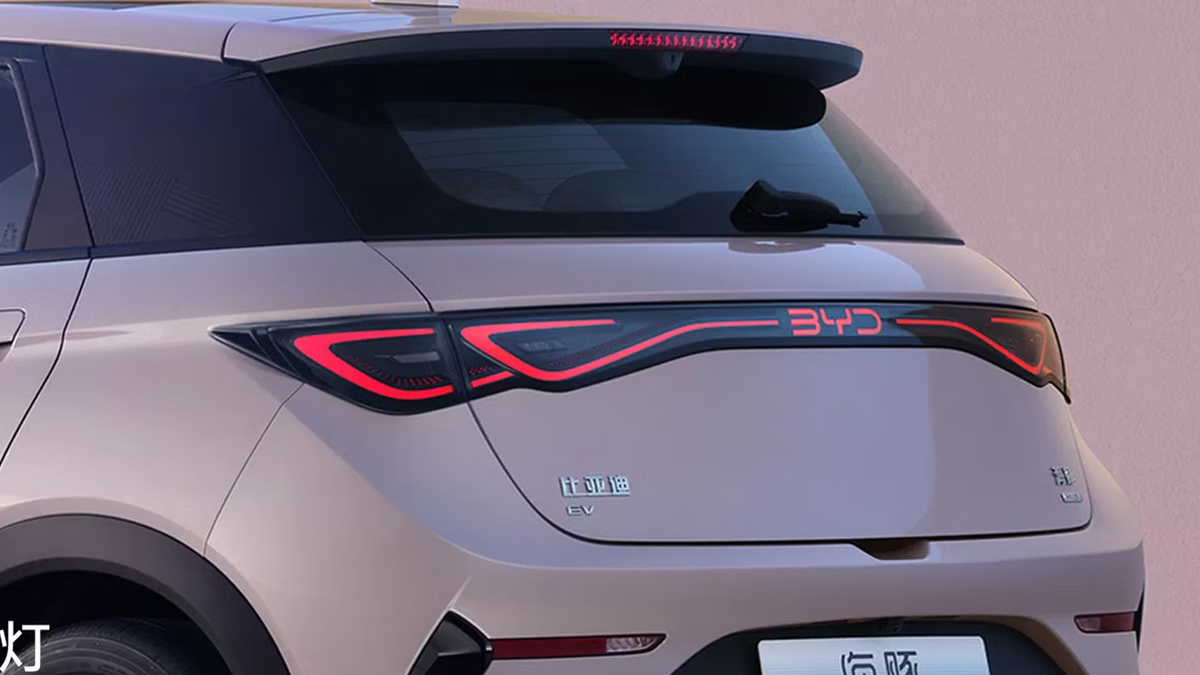 Vista interior del BYD Dolphin