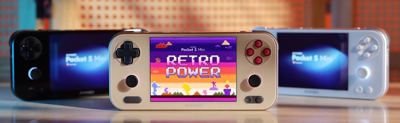 Ayaneo Pocket S Mini en color Retro Power
