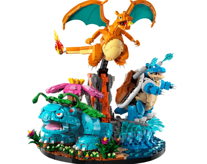 Set de LEGO Kanto Starters Evolution