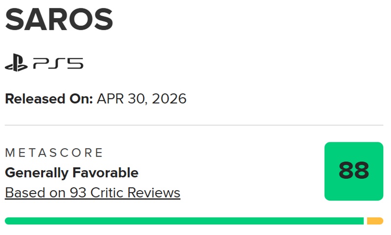 Captura de pantalla del juego Saros 1