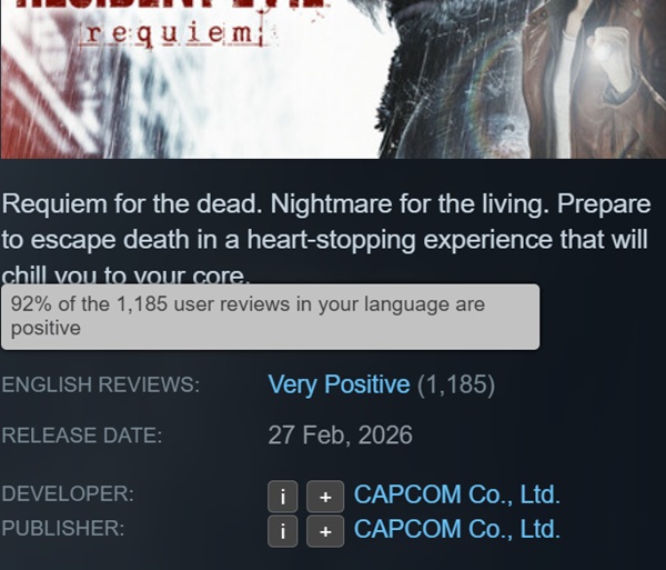 Imagen de Resident Evil Requiem